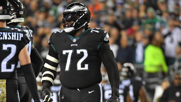 Joseph with the Philadelphia Eagles in 2022.